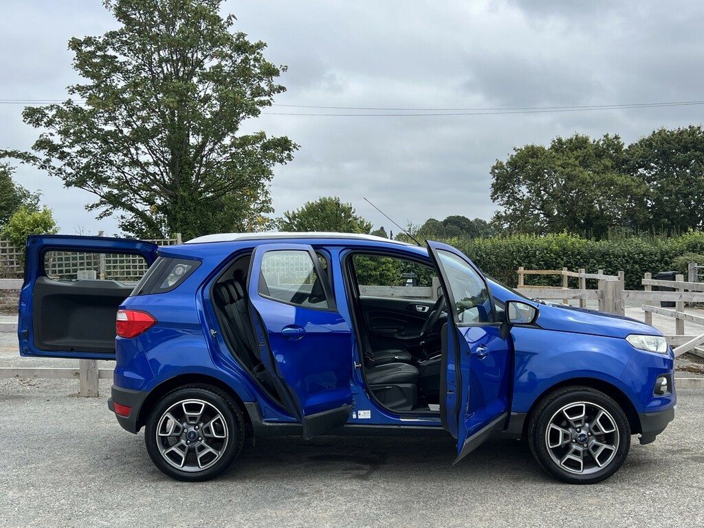 Ford Ecosport Suv 1.5 Tdci Titanium 2016 CX16ZZO Blue #5