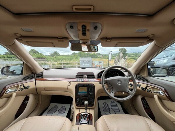 Mercedes-Benz 320 Saloon 3.2 2001 Blue #3