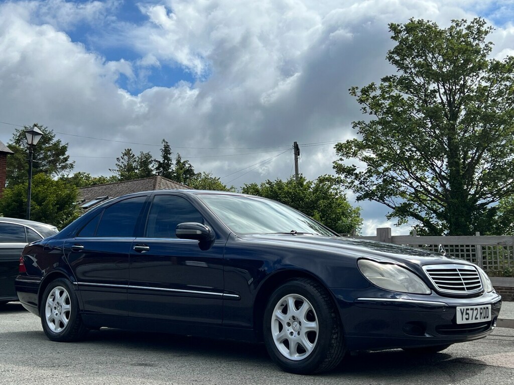 Mercedes-Benz S Class 3.2 4dr Blue #9