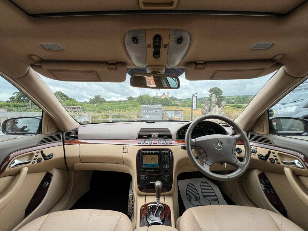 Mercedes-Benz S Class 3.2 4dr Blue #26