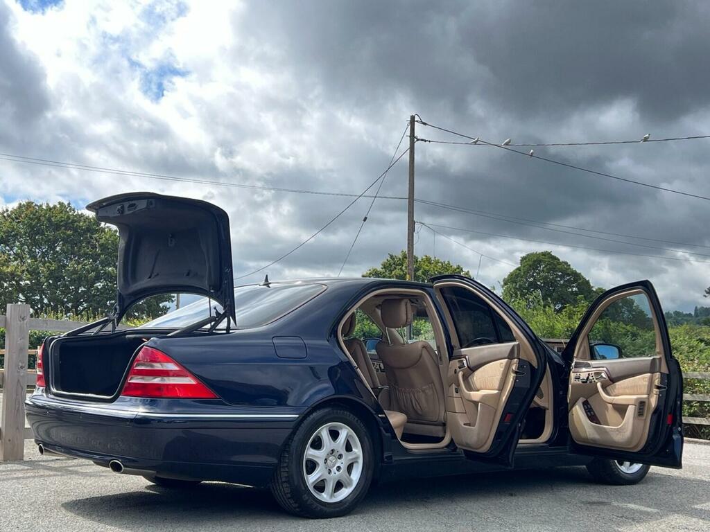 Mercedes-Benz S Class 3.2 4dr Blue #15