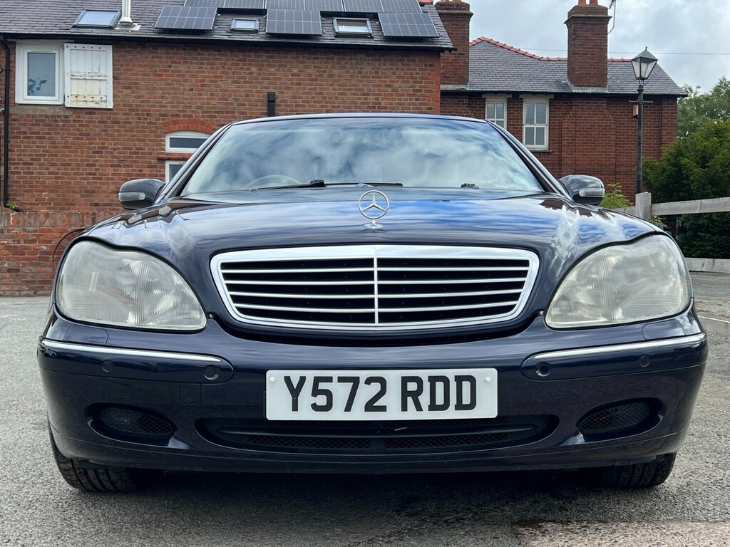 Mercedes-Benz S Class 3.2 4dr Blue #19