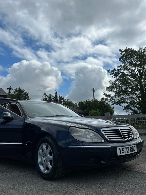 Mercedes-Benz S Class 3.2 4dr Blue #11