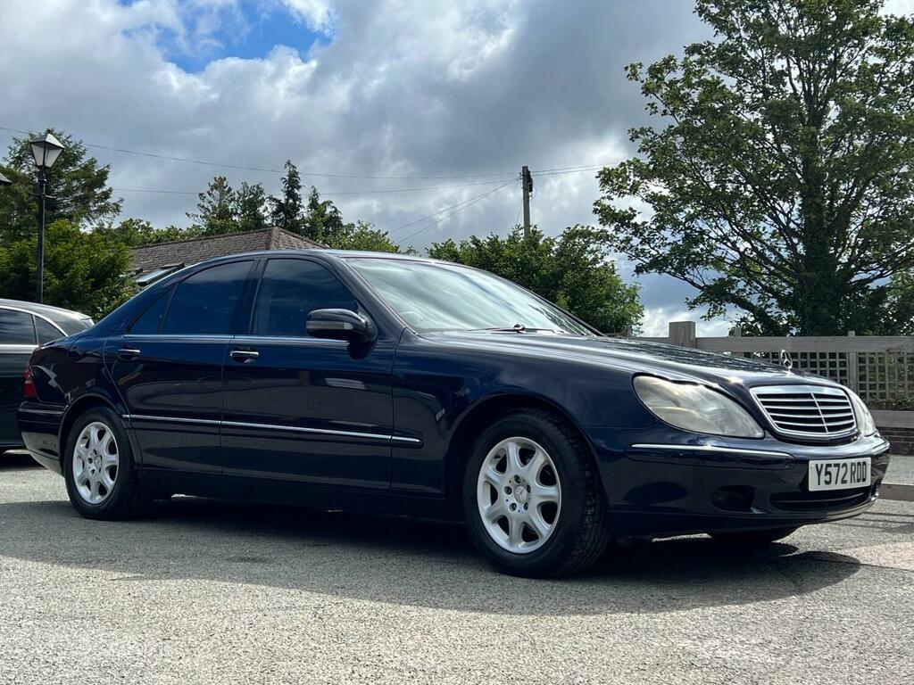 Mercedes-Benz S Class 3.2 4dr Blue #7