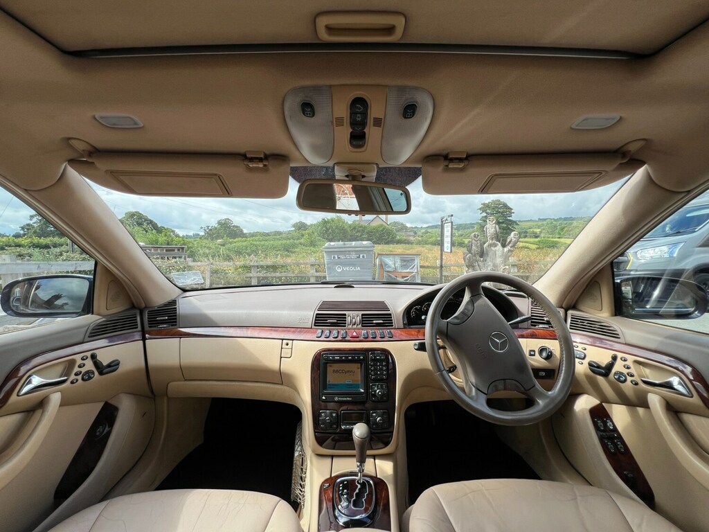 Mercedes-Benz S Class 3.2 4dr Blue #18