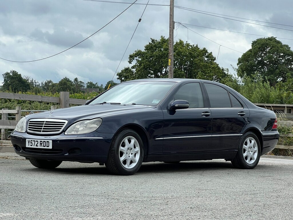 Mercedes-Benz S Class 3.2 4dr Blue #22