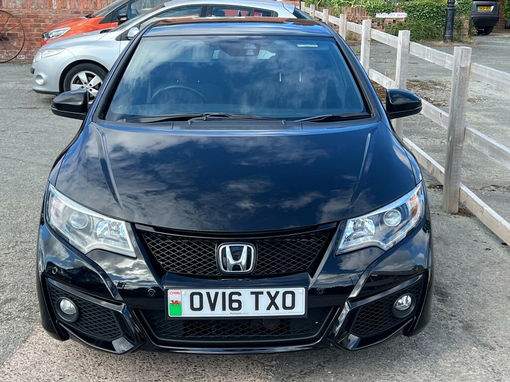 Honda Civic Hatchback 1.6 I-dtec Sport 2016 OV16TXO Black #3