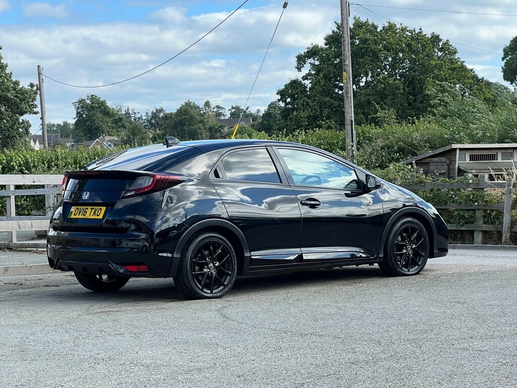Honda Civic Hatchback 1.6 I-dtec Sport 2016 OV16TXO Black #2