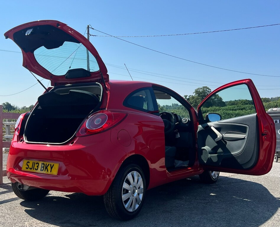 Ford KA Hatchback 1.2 Edge 2013 SJ13BKY Red #2