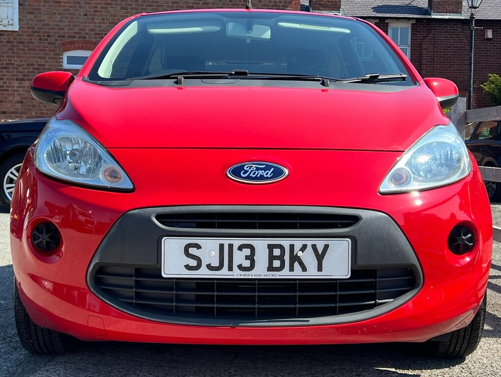 Ford KA Hatchback 1.2 Edge 2013 SJ13BKY Red #4