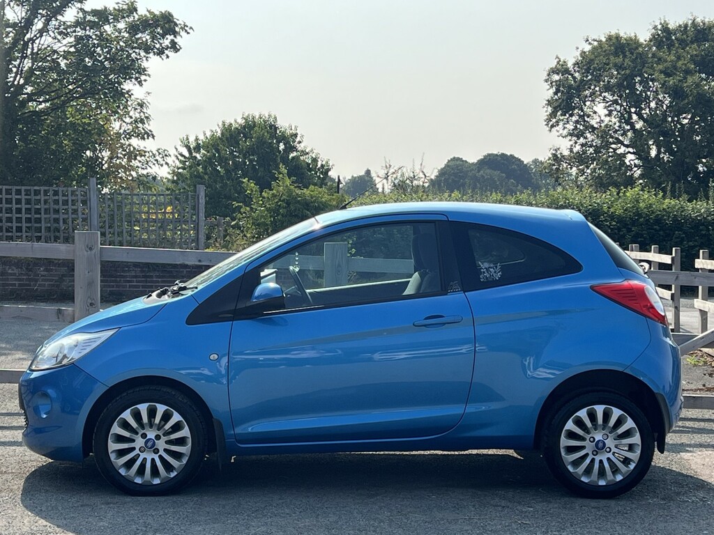 Ford KA Hatchback 1.2 Zetec 2010 BD10AOB Blue #5