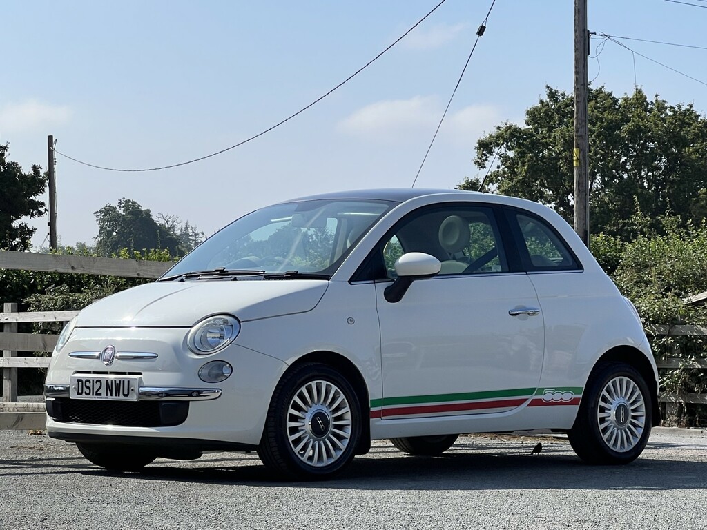 Fiat 500 Hatchback 1.2 500 1.2 Lounge Start Stop 2012 White