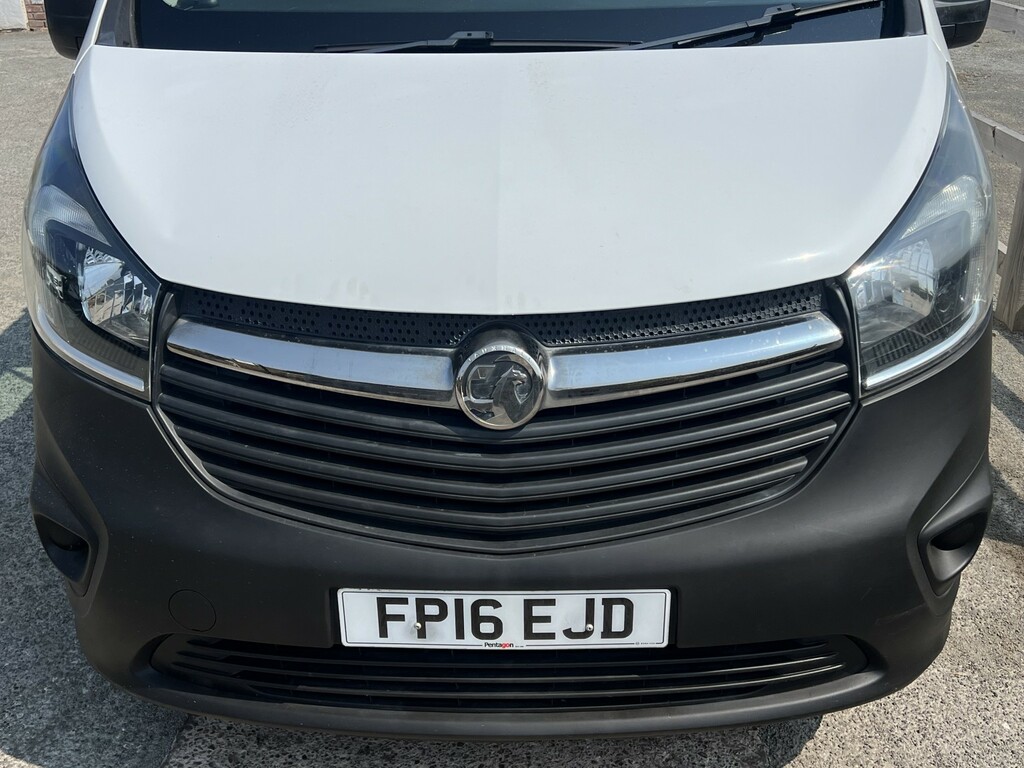 Vauxhall Vivaro Panel Van 1.6 Cdti 2900 Ecoflex 2016 FP16EJD White #5