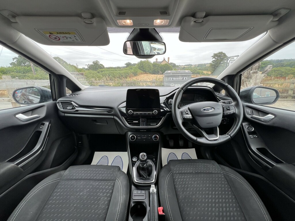 Ford Fiesta Hatchback 1.5 Tdci Zetec 2019 AJ19NNM Black #2