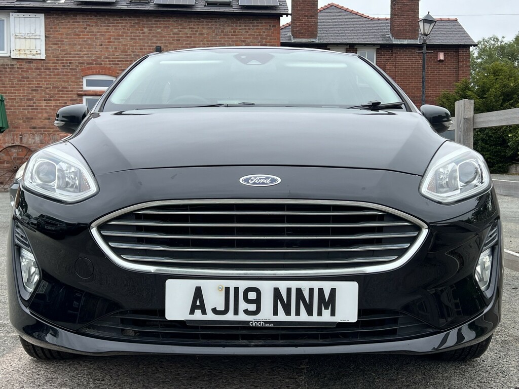 Ford Fiesta Hatchback 1.5 Tdci Zetec 2019 AJ19NNM Black #3