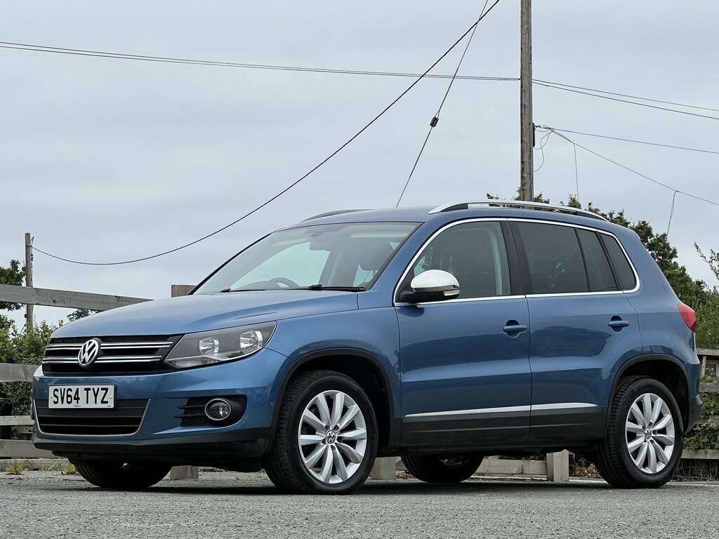 Volkswagen Tiguan Suv 2.0 Tdi Bluemotion Tech Match 2014 Blue