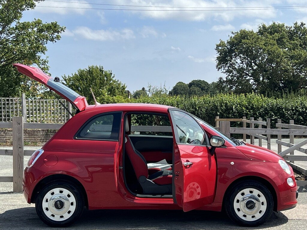 Fiat 500 Hatchback 1.2 500 1.2 69Hp Colour Therapy 2014 CX64GYW Red #4