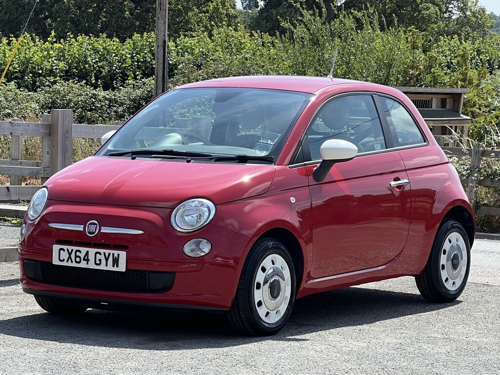 Fiat 500 Hatchback 1.2 500 1.2 69Hp Colour Therapy 2014 CX64GYW Red #5