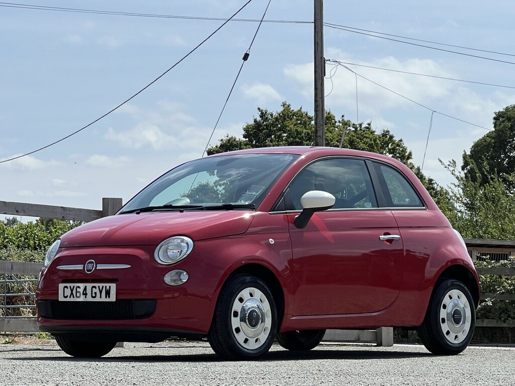 Fiat 500 Hatchback 1.2 500 1.2 69Hp Colour Therapy 2014 CX64GYW Red