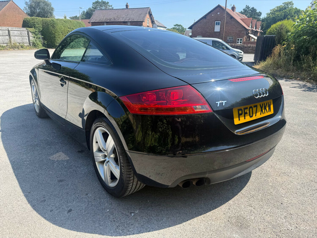 Audi TT 3.2 V6 Quattro S Tronic Convertible Aut Black #6
