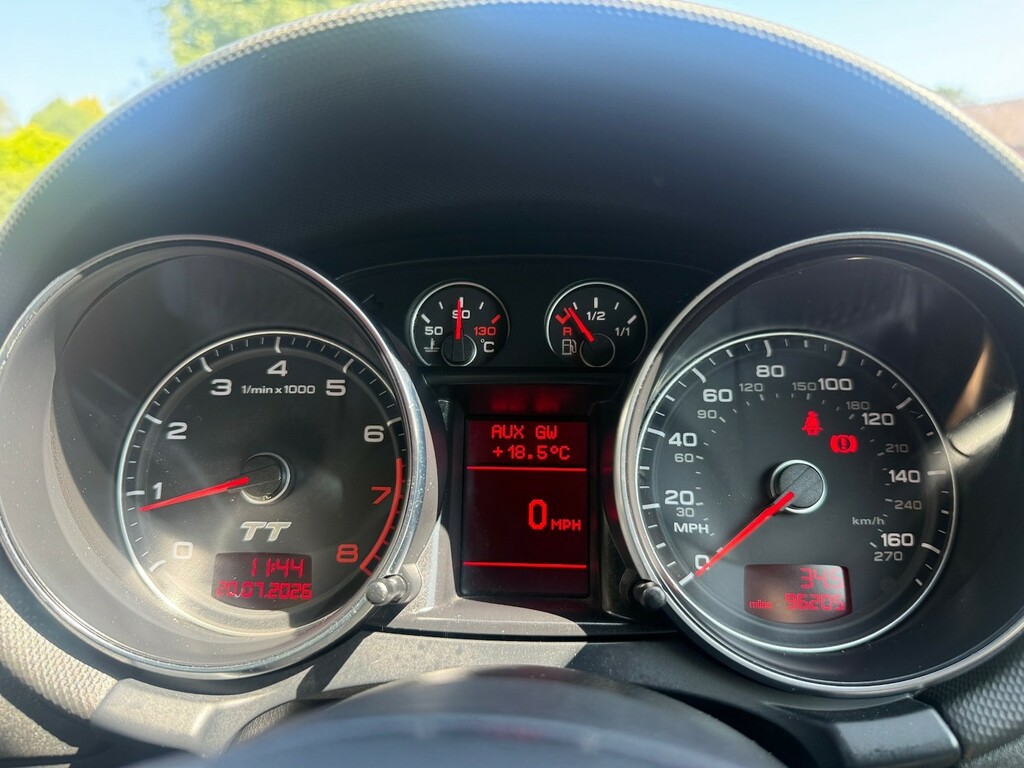 Audi TT 3.2 V6 Quattro Coupe S Tronic 59378 Silver #15