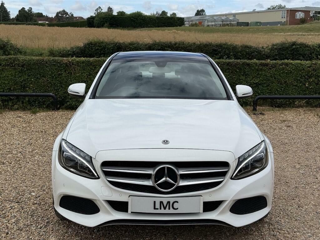 Mercedes-Benz C Class 1.6 C200d Sport Premium G-tronic Euro 6 Ss 4 LD67MTY White #4
