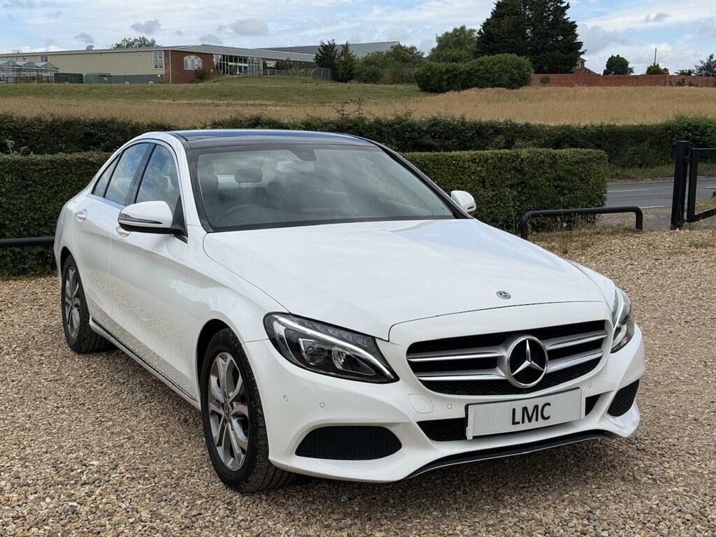 Mercedes-Benz C Class 1.6 C200d Sport Premium G-tronic Euro 6 Ss 4 LD67MTY White #2