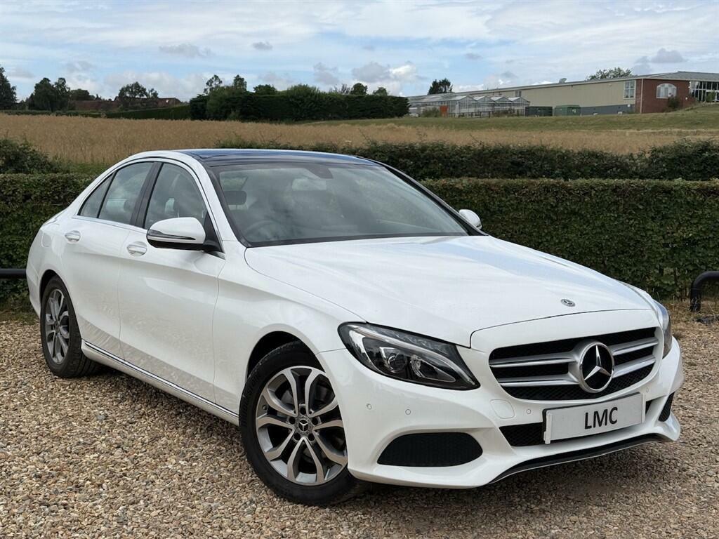 Mercedes-Benz C Class 1.6 C200d Sport Premium G-tronic Euro 6 Ss 4 LD67MTY White