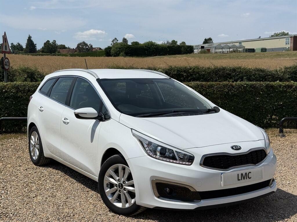 Kia Ceed 1.6 Crdi 2 Sportswagon Dct Euro 6 Ss White