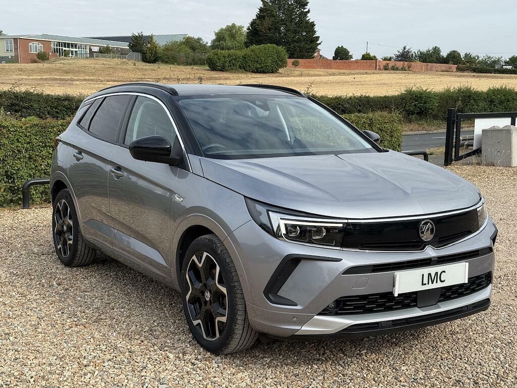 Vauxhall Grandland 1.2 Turbo Elite Euro 6 Ss RJ22LCZ Grey #2