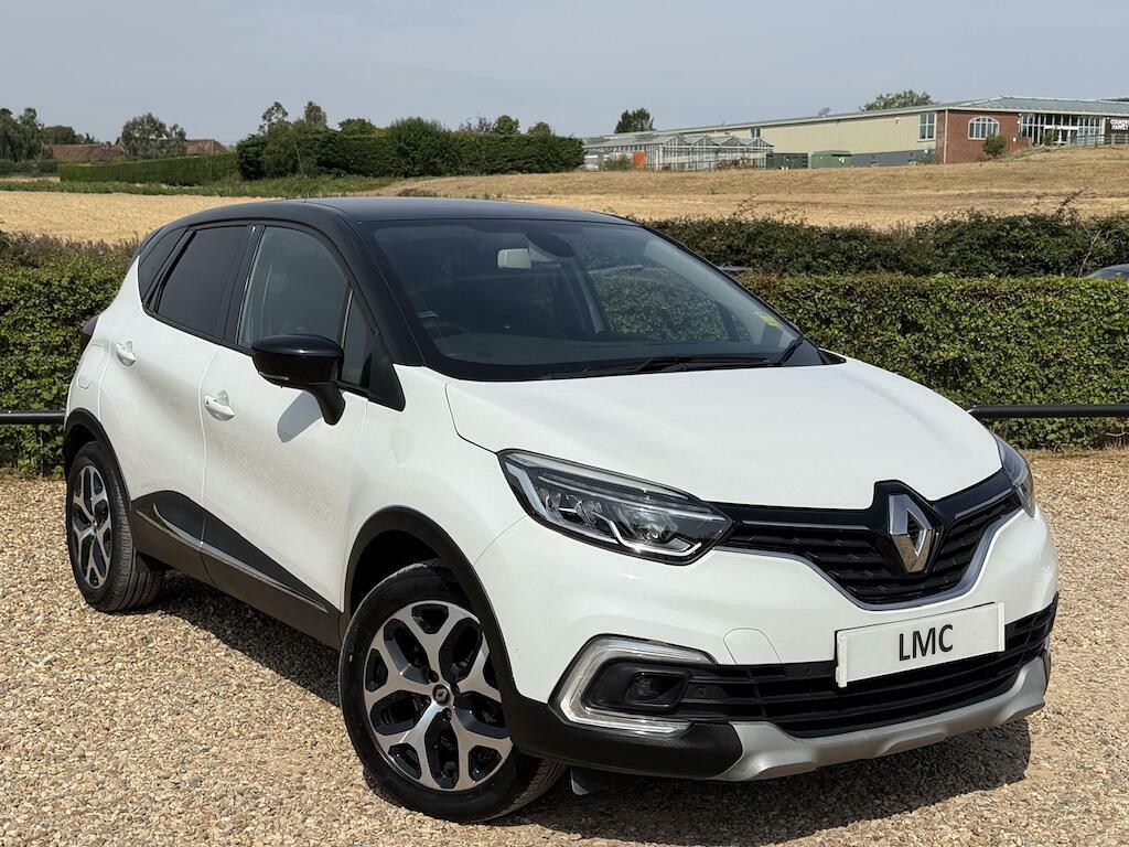 Renault Captur 1.3 Tce Energy Gt Line Euro 6 Ss RF19EHJ White