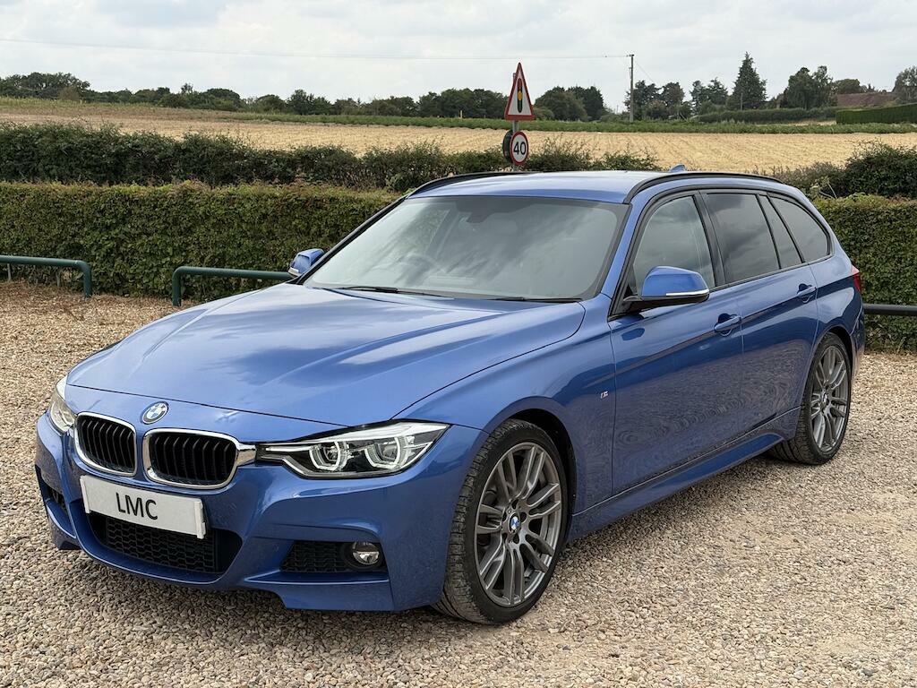 BMW 3 Series 2.0 320D M Sport Touring Euro 6 Ss BW16JTZ Blue #6