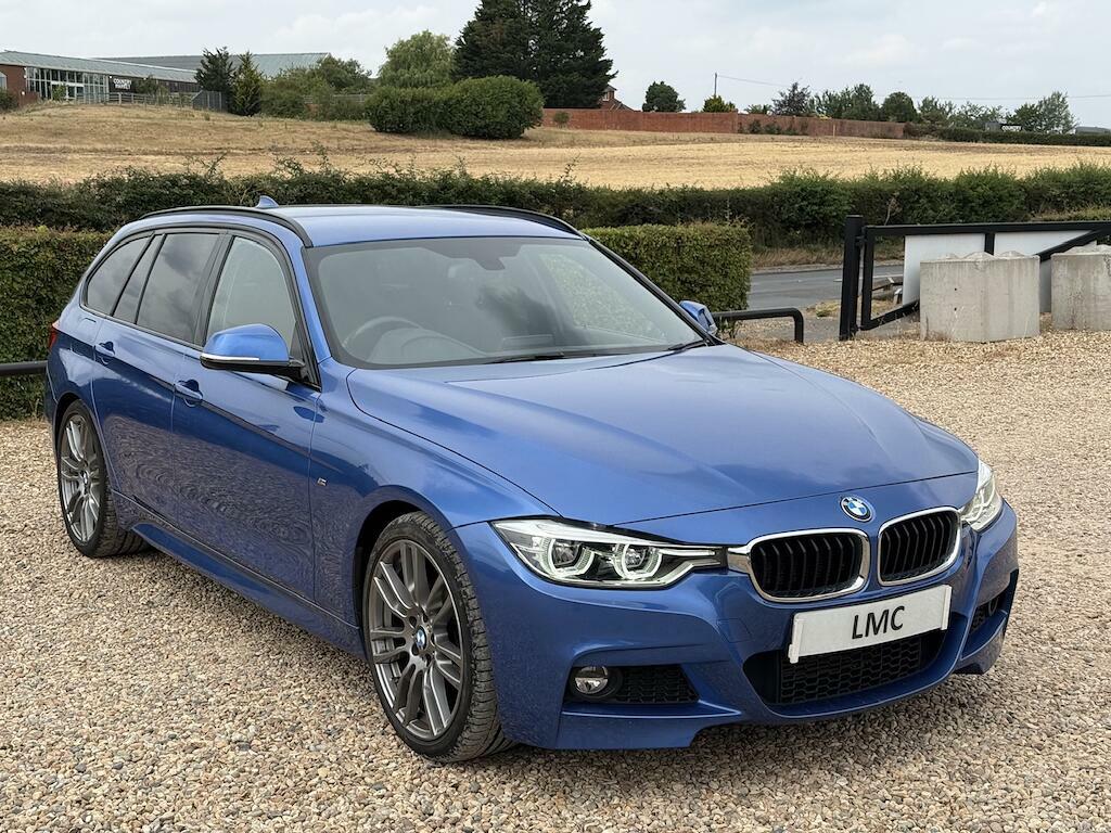 BMW 3 Series 2.0 320D M Sport Touring Euro 6 Ss BW16JTZ Blue #2