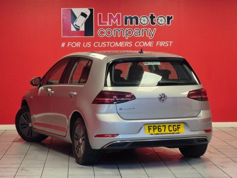 Volkswagen e-Golf 5dr FP67CGF Silver #3