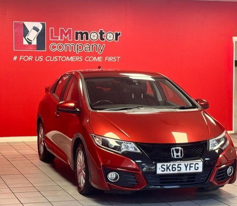 Honda Civic 1.6 Civic I-dtec Red #3