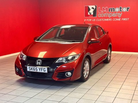 Honda Civic 1.6 Civic I-dtec Red #4