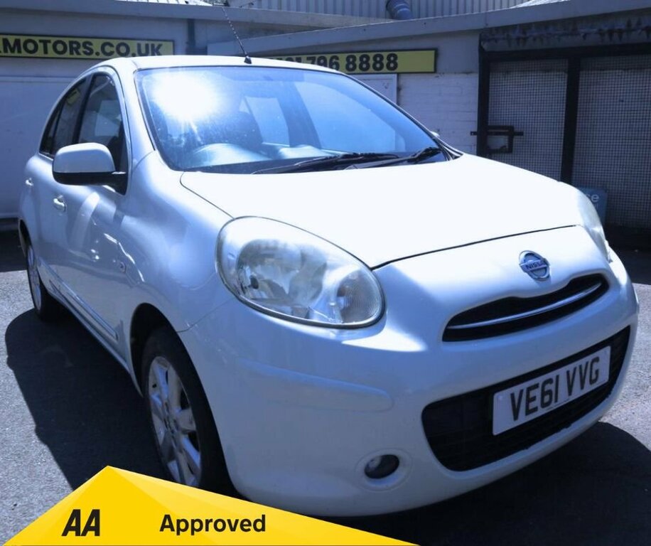 Nissan Micra 1L Acenta White