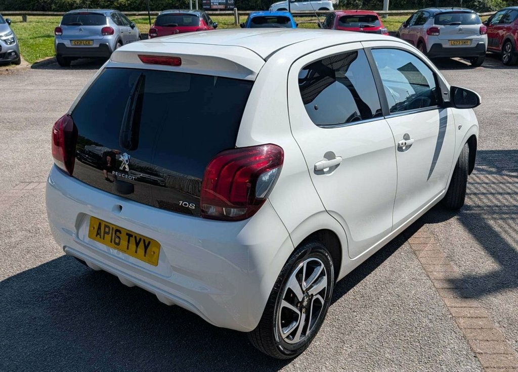 Peugeot 108 1.2L Allure White #5
