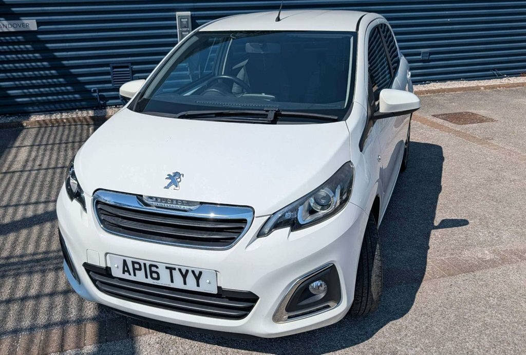 Peugeot 108 1.2L Allure White #3
