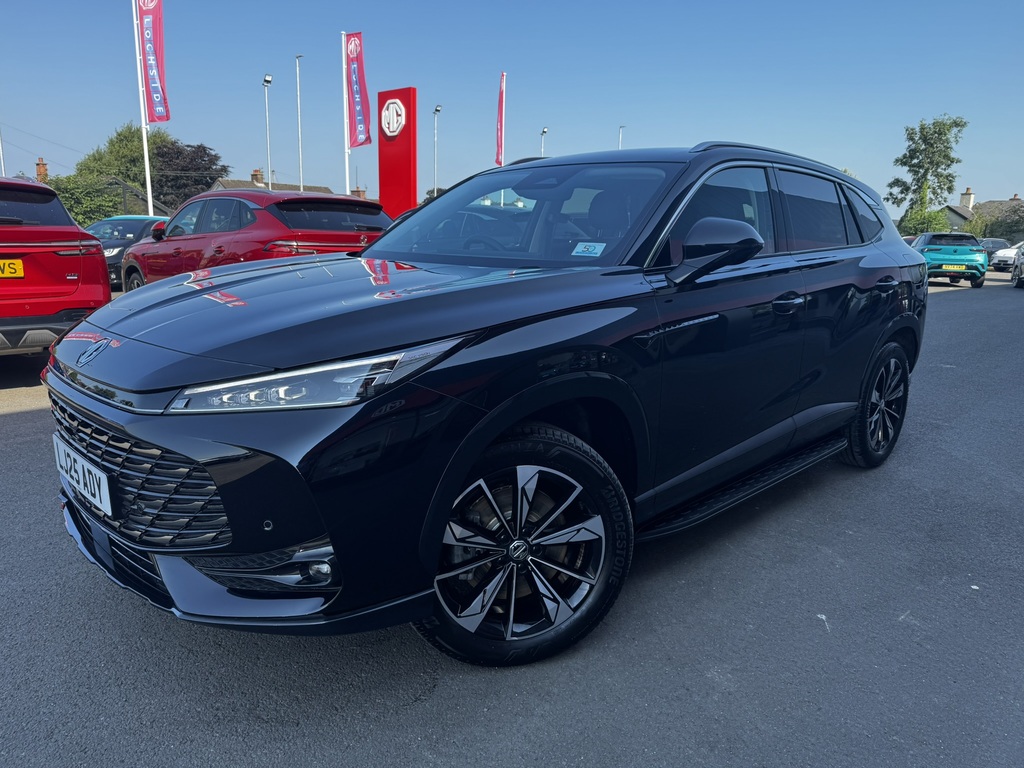 MG HS Trophy Phev Black