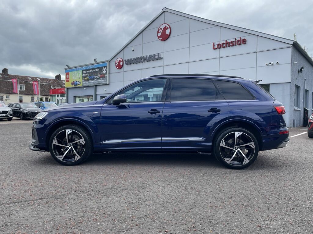 Audi Q7 Sln Blk Ed 45Tdi Mhev Qto A GL73ZGO Blue #4