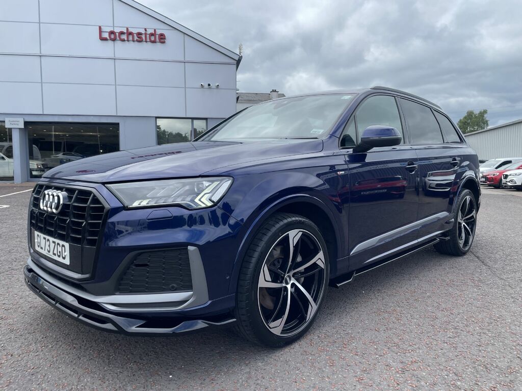 Audi Q7 Sln Blk Ed 45Tdi Mhev Qto A GL73ZGO Blue #3