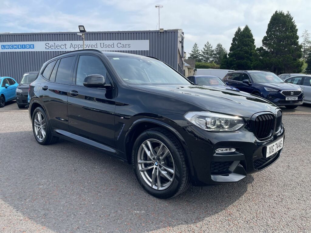 BMW X3 Xdrive20d M Sport Black
