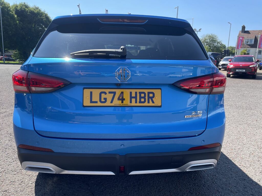 MG ZS Trophy Blue #6