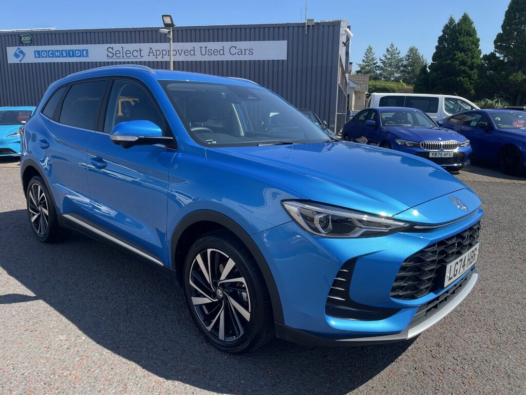 MG ZS Trophy Blue
