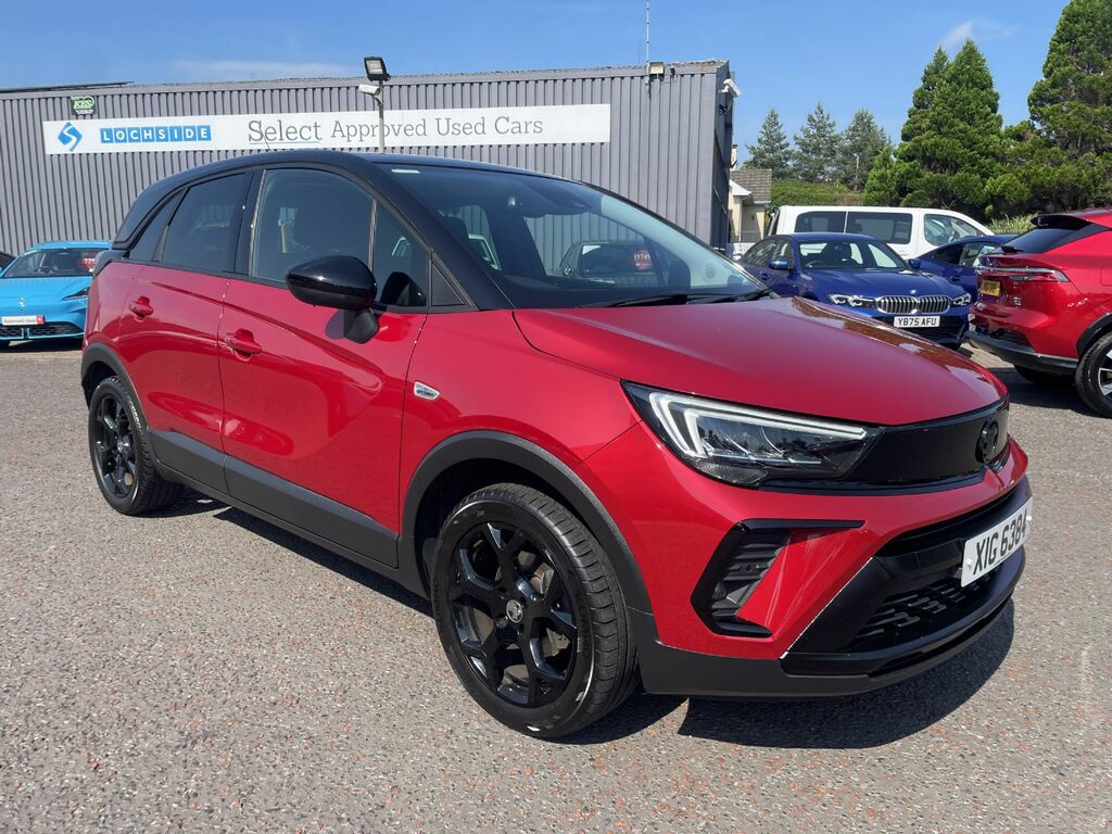 Vauxhall Crossland Vauxhall Crossland Gs Turbo Red