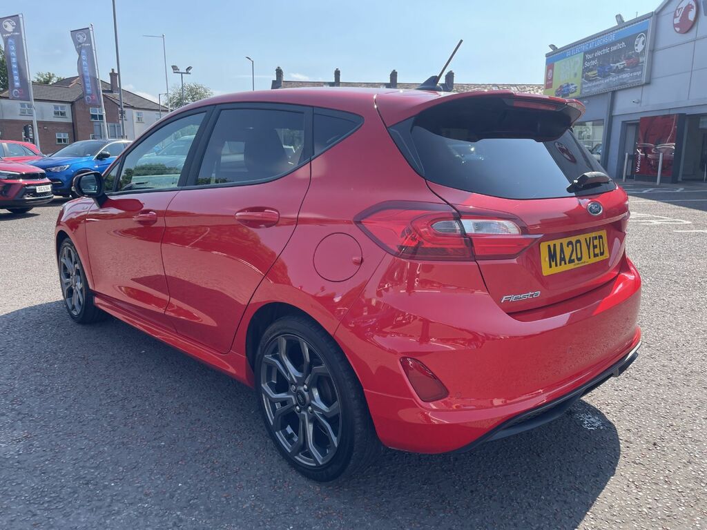 Ford Fiesta St-line Edition Turbo MA20YED Red #5