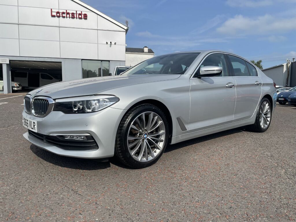 BMW 5 Series Se Auto Silver #3
