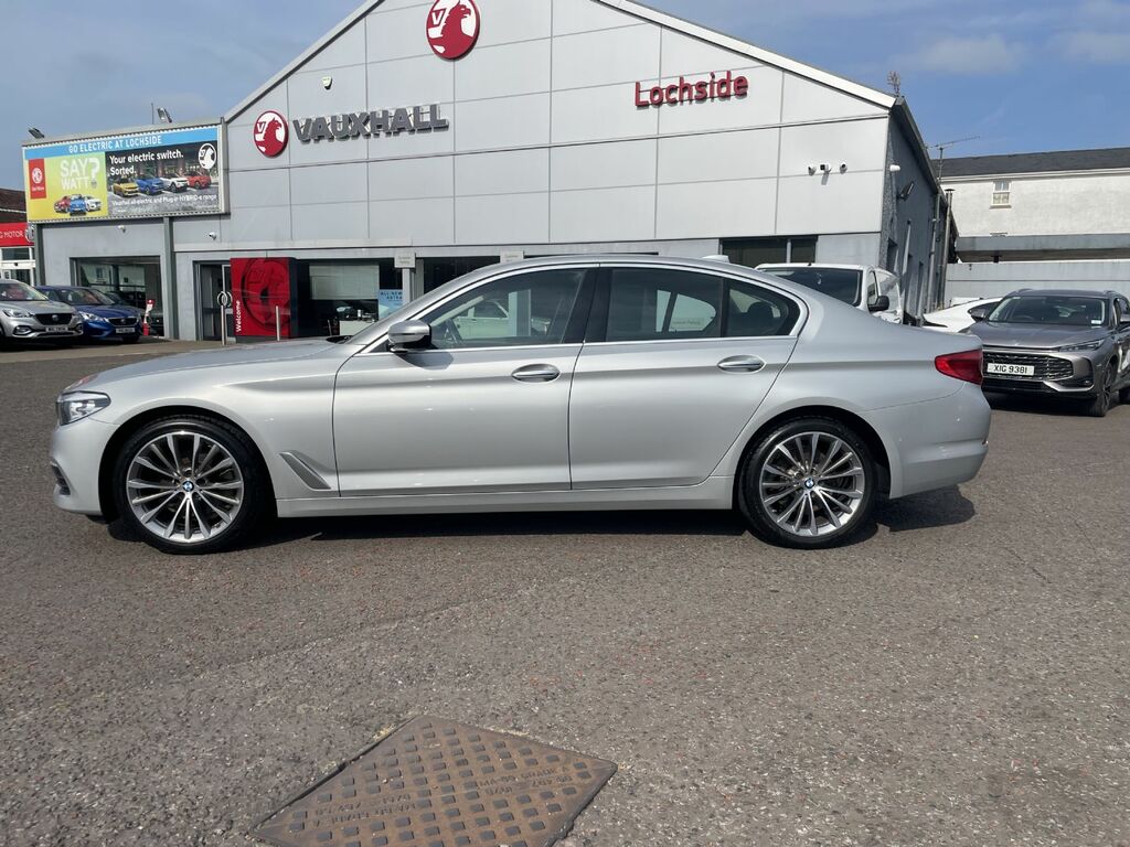 BMW 5 Series Se Auto Silver #4