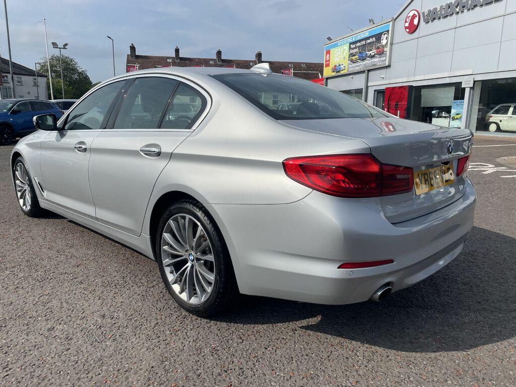 BMW 5 Series Se Auto Silver #5